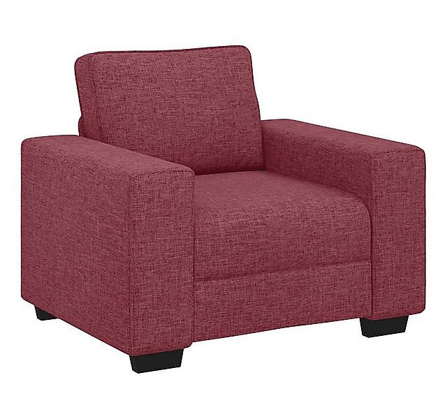 vidaXL Sofa Sessel Weinrot 60 cm Stoff günstig online kaufen