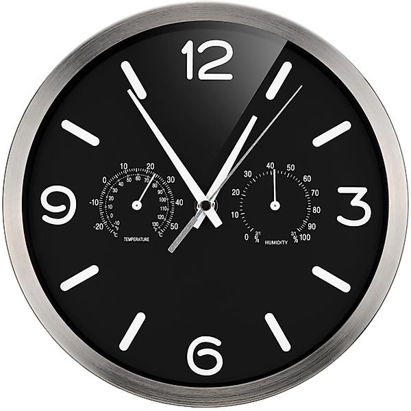 OPTUS Wanduhr MyTime ND DCF Thermo-/Hygro-Wanduhr günstig online kaufen
