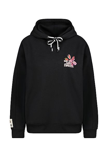 SUBLEVEL Kapuzenpullover Damen Hoodie mit Flowerprints günstig online kaufen