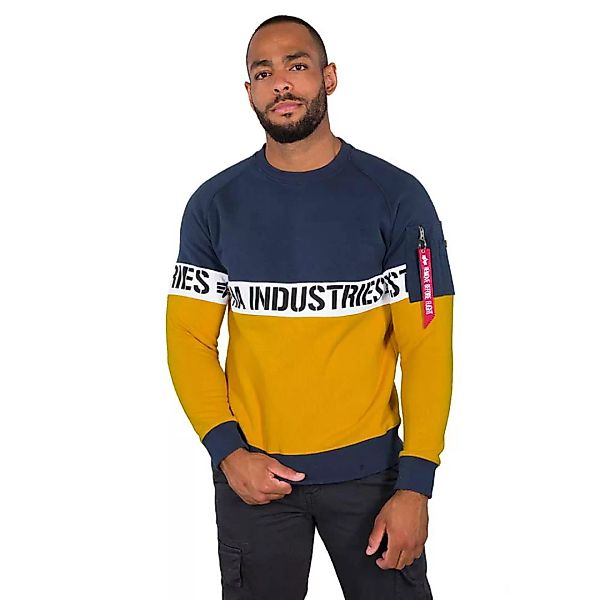 Alpha Industries Ai Stripe Sweatshirt M New Navy günstig online kaufen