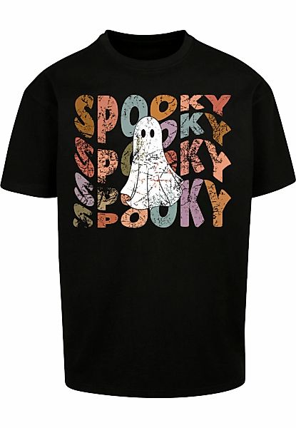 Merchcode T-Shirt "Merchcode Halloween - Spooky Ghost Tee" 1 Stk. tlg. günstig online kaufen