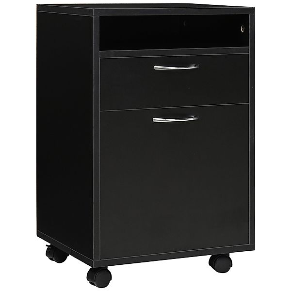 HOMCOM Rollcontainer Aktenschrank, Bürocontainer mit Schublade, günstig online kaufen