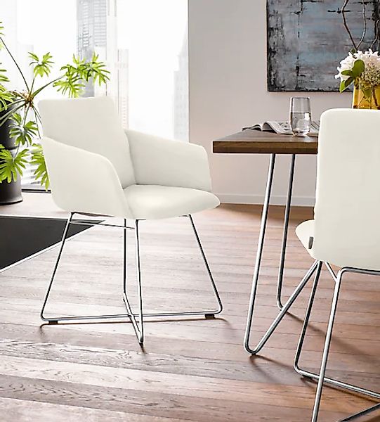 W.SCHILLIG Armlehnstuhl »jakob« () mit Drahtrohrgestell in Chrom glänzend günstig online kaufen