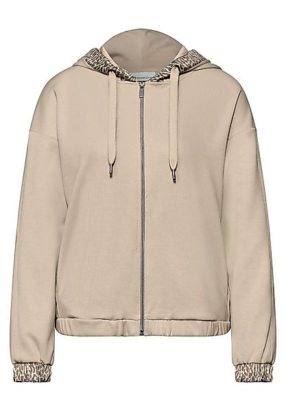 STREET ONE Funktionsjacke STREET ONE / Da.Sweat-Jacke / silk look hoody jac günstig online kaufen