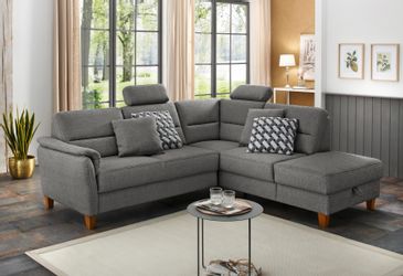 Home affaire Ecksofa "Palmera L-Form, B: 236 cm" optional Bettfunktion & Be günstig online kaufen