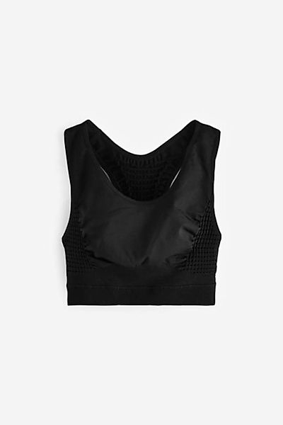 Next Crop-Top Nahtloses Sportoberteil mit Ringerrücken (1-tlg) günstig online kaufen