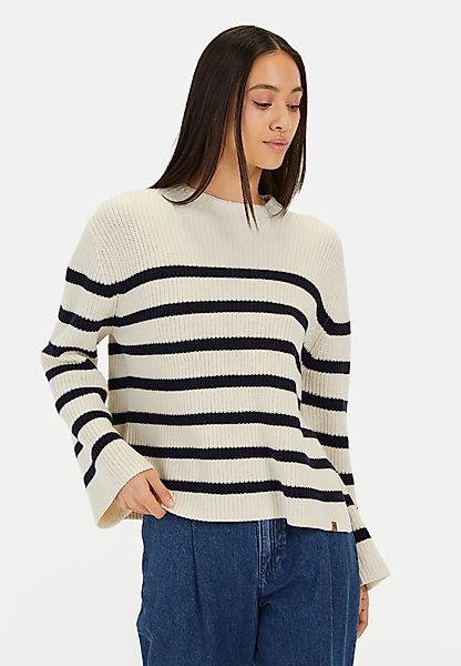 camel active Strickpullover aus einem Baumwoll-Mix günstig online kaufen