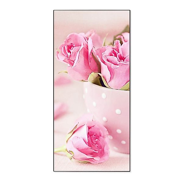 Banjado Magnettafel 37x78cm Magnetwand  Schwarz Aus Metall Magnetpinnwand P günstig online kaufen