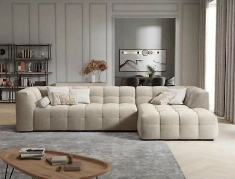 JVmoebel Ecksofa Ecksofa L-Form Sofa Couch Design Polster Modern Textil Sit günstig online kaufen