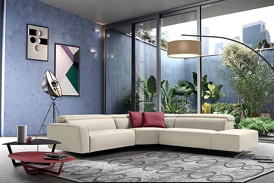 Egoitaliano Ecksofa »Stefanie-e, Designsofa der Extraklasse, bequem mit hoh günstig online kaufen