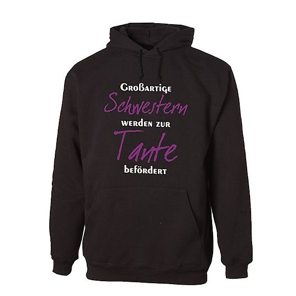 G-graphics Hoodie Großartige Schwestern werden zur Tante befördert Unisex m günstig online kaufen