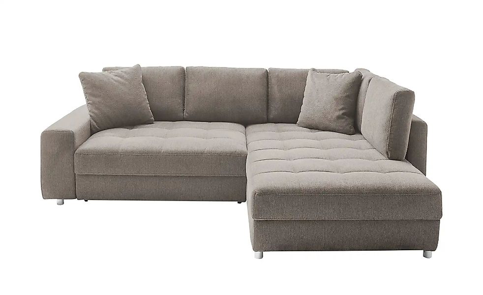 bobb Ecksofa  Arissa de Luxe ¦ braun ¦ Maße (cm): B: 265 H: 84 T: 215.0 Pol günstig online kaufen