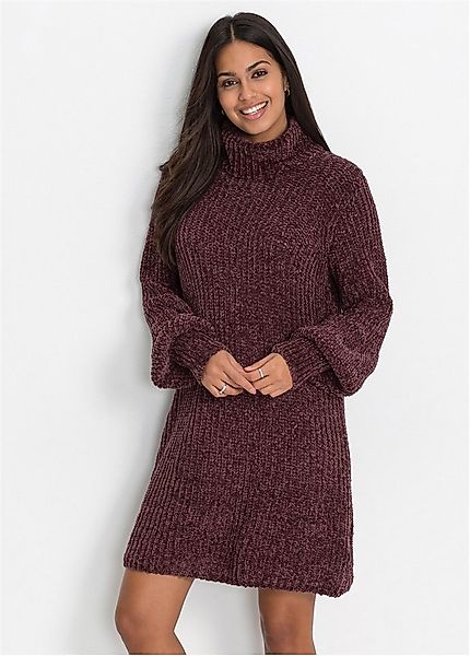 bonprix Strickkleid für eleganten Look, aus Chenille-Qualität, aus recycelt günstig online kaufen