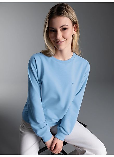 Trigema Sweatshirt "TRIGEMA Dünnes Sweatshirt" günstig online kaufen
