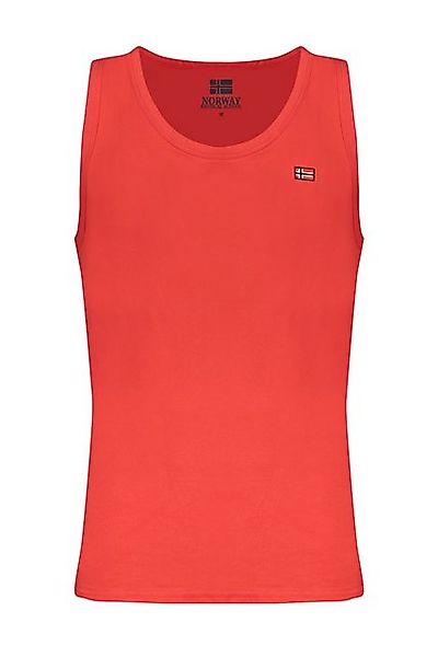 NORWAY 1963 Langarmhemd Herren Tanktop Rot: Breite Träger & Rundhals mit St günstig online kaufen