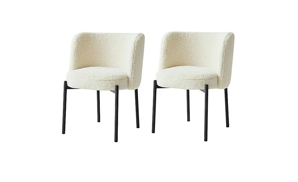 Stuhl 2er-Set  Grimstad ¦ weiß ¦ Maße (cm): B: 50 H: 76 Stühle > Polsterstü günstig online kaufen