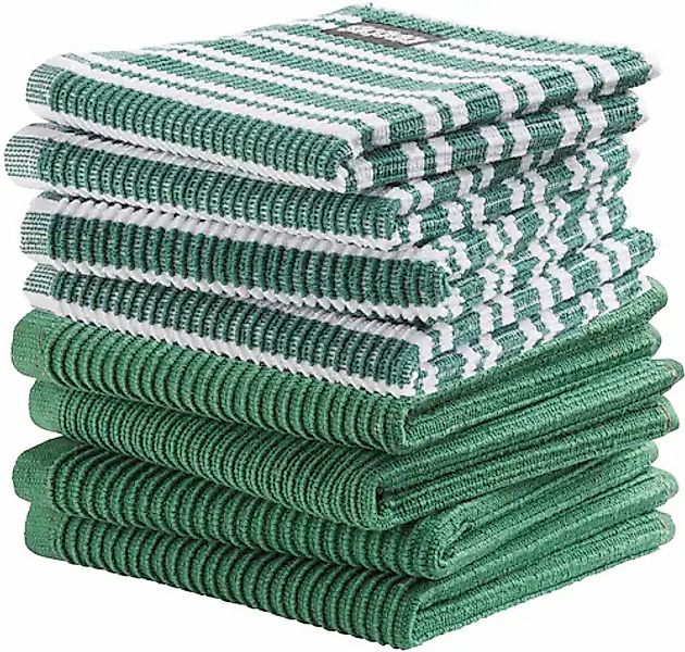 DDDDD Spültuch »Basic-Classic«, (Set, 8 tlg.), Combiset: 4 Basic & 4 Classi günstig online kaufen