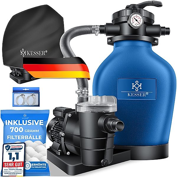 KESSER Sandfilteranlage, Sandfilteranlage Sandfilter 700g Filterbälle günstig online kaufen