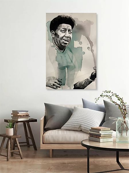 Poster / Leinwandbild - Muddy Waters günstig online kaufen