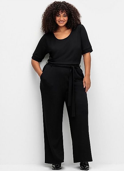 sheego by Joe Browns Jumpsuit Jumpsuit Kurzarm Innenbeinlänge ca. 70 cm günstig online kaufen