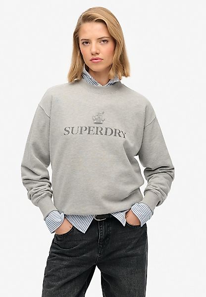 Superdry Sweatshirt "BRITISH DESIGN RELAXED CREW" günstig online kaufen