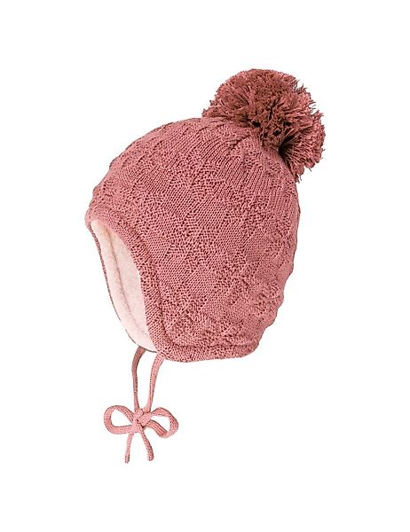 MAXIMO Strickmütze MINI-Mütze ausgenäht Struktur Norwegerstern, günstig online kaufen