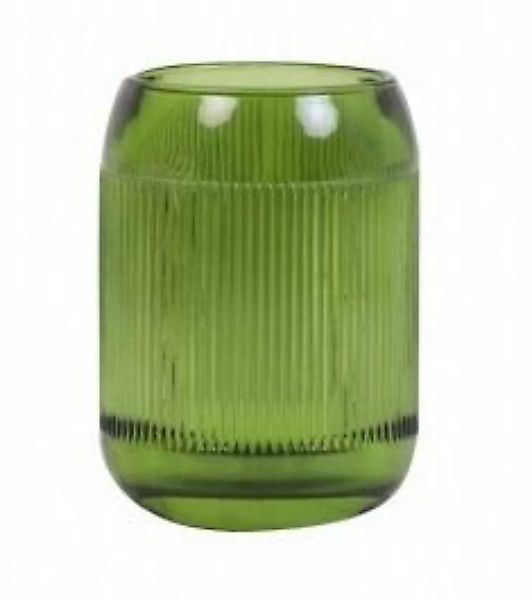 Light & Living Windlichter ohne Henkel PEPPER Teelicht olivgrün 9 x 12,5 cm günstig online kaufen
