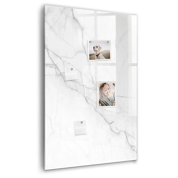 Tulup Schreib Magnettafel Dekorativer Marmor 60x90 cm Magnettafel Wohnzimme günstig online kaufen