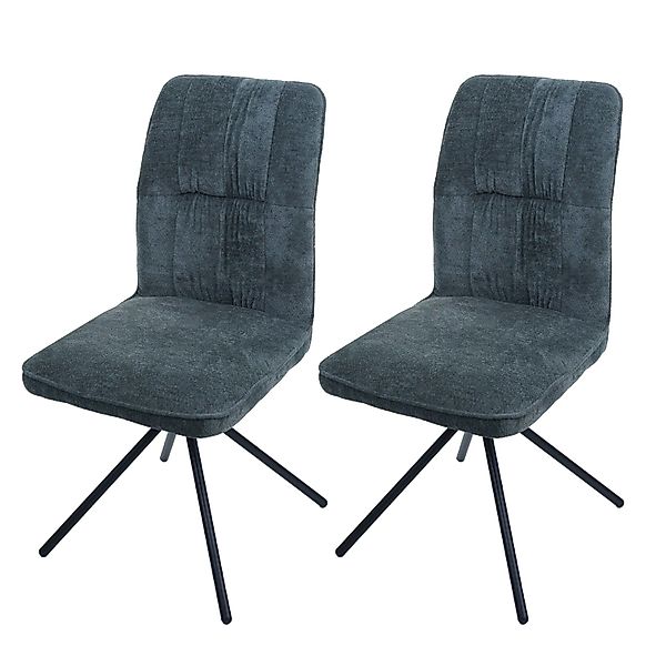 MCW Esszimmerstuhl N99 2er-Set Blau-Grün günstig online kaufen