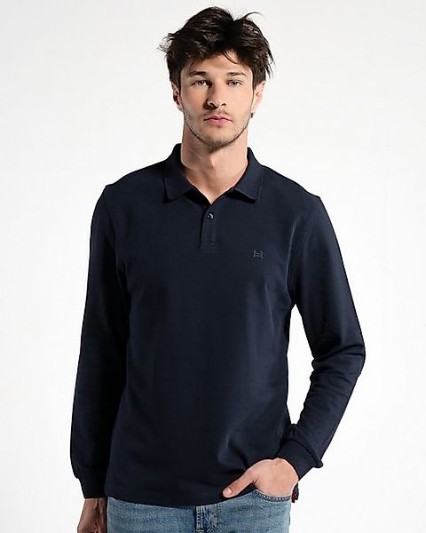 GORG Langarm-Poloshirt Herren Langarm-Poloshirt aus Bio-Baumwolle – klassis günstig online kaufen