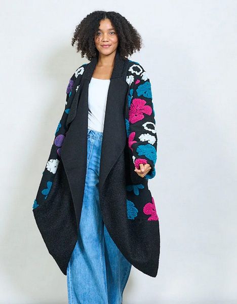 BZNA Wollmantel BZNA Oversize Übergroßer Strickmantel günstig online kaufen