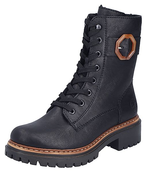 Rieker Winterstiefelette Schnürboots, Schnürstiefelette, Profilsohle, mit günstig online kaufen