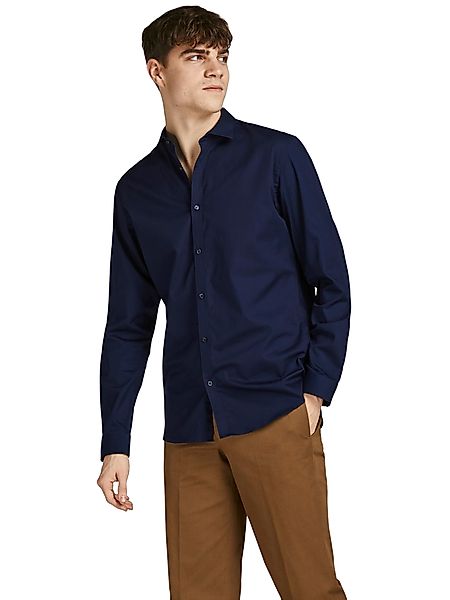 Jack & Jones Herren Freizeit Hemd JPRBLACARDIFF Slim Fit günstig online kaufen