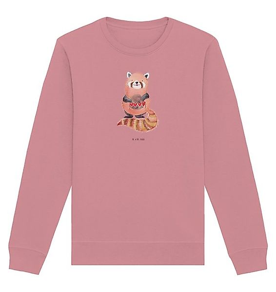 Mr. & Mrs. Panda Longpullover Roter Panda Größe XL - Canyon Pink - Geschenk günstig online kaufen