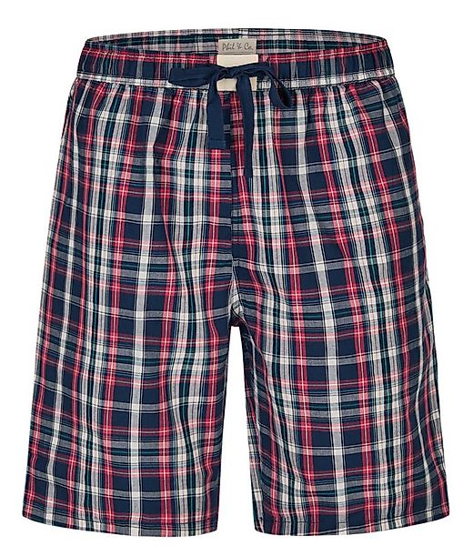 Phil & Co. Pyjamashorts Herren Pyjamahose kurz Web Qualität (1-tlg) Baumwol günstig online kaufen