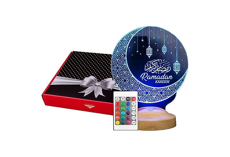 Geschenkelampe LED Nachttischlampe Ramadan Kareem Islamische Deko Geschenk günstig online kaufen
