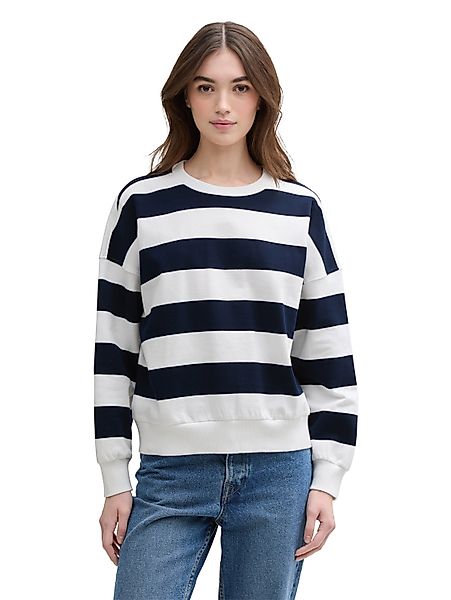 TOM TAILOR Denim Sweatshirt aus weicher günstig online kaufen