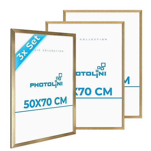 PHOTOLINI Bilderrahmen 3er Set, stabiles MDF-Holz, günstig online kaufen