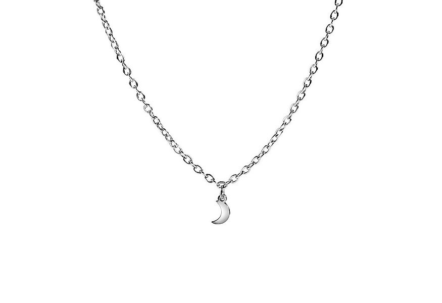 Kim Johanson Kette mit Anhänger Half Moon, aus Edelstahl günstig online kaufen