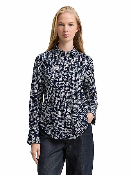 TOM TAILOR Hemdbluse, mit Muster günstig online kaufen