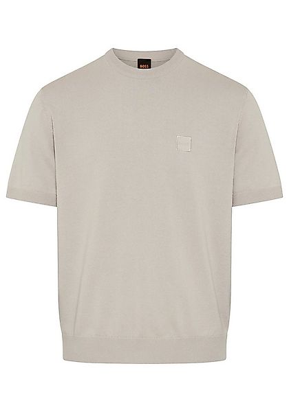 BOSS ORANGE Kurzarmpullover Kanacho mit Kaschmir-Anteil, Rundhals günstig online kaufen