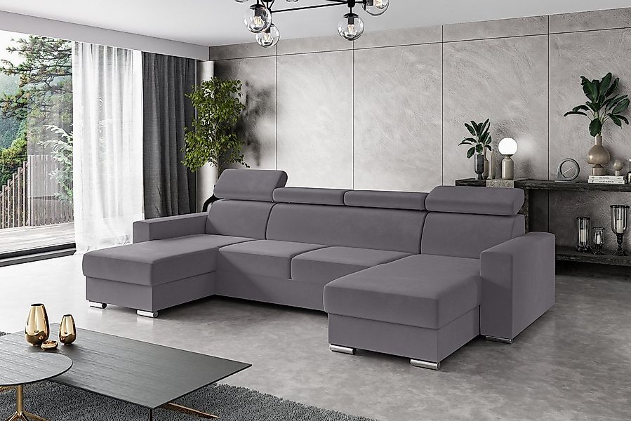ALTDECOR Ecksofa FIX, Couch mit Schlaffunktion, Wohnzimmer - Wohnlandschaft günstig online kaufen