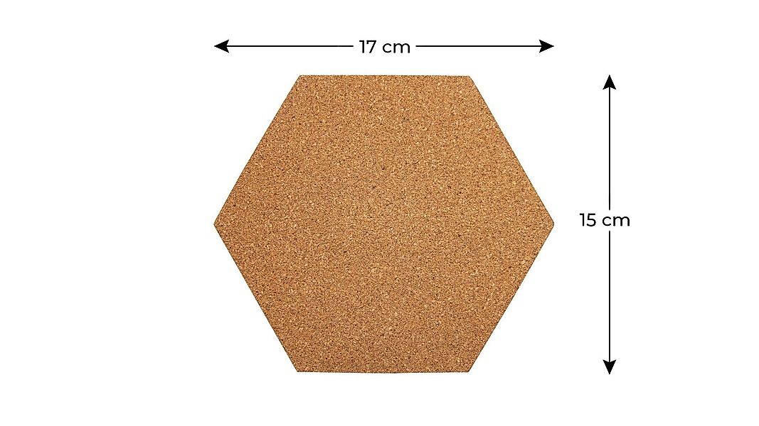 ALLboards Pinnwand Sechseckiges Pinnwand, Wabenform 15×17 günstig online kaufen