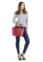 Cluty Henkeltasche echt Leder, Made in Italy günstig online kaufen