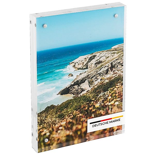 HMF Bilderrahmen Magnetischer Bilderrahmen aus Acrylglas, für 2 Bilder, für günstig online kaufen