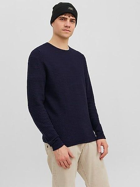 Jack & Jones Rundhalspullover JPRBLUMIGUEL KNIT günstig online kaufen