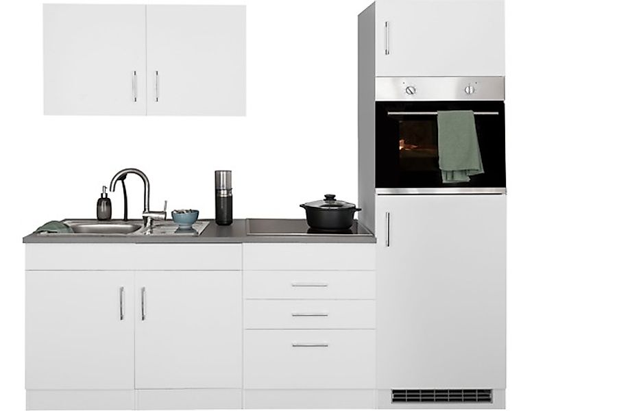 KOCHSTATION Küchenzeile »KS-Paris – Küchen mit einzigartigen Fotomotiven au günstig online kaufen