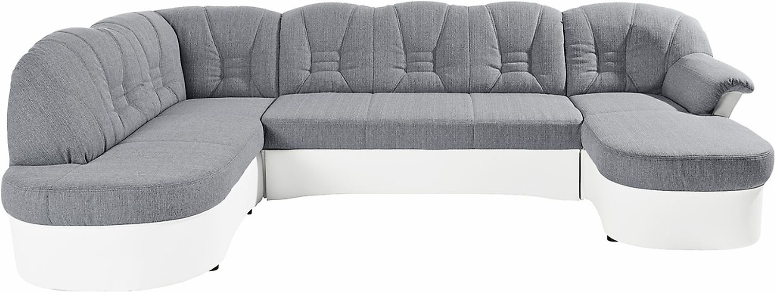 DOMO collection Wohnlandschaft »Elva, zeitlose Formensprache, elegante Rück günstig online kaufen