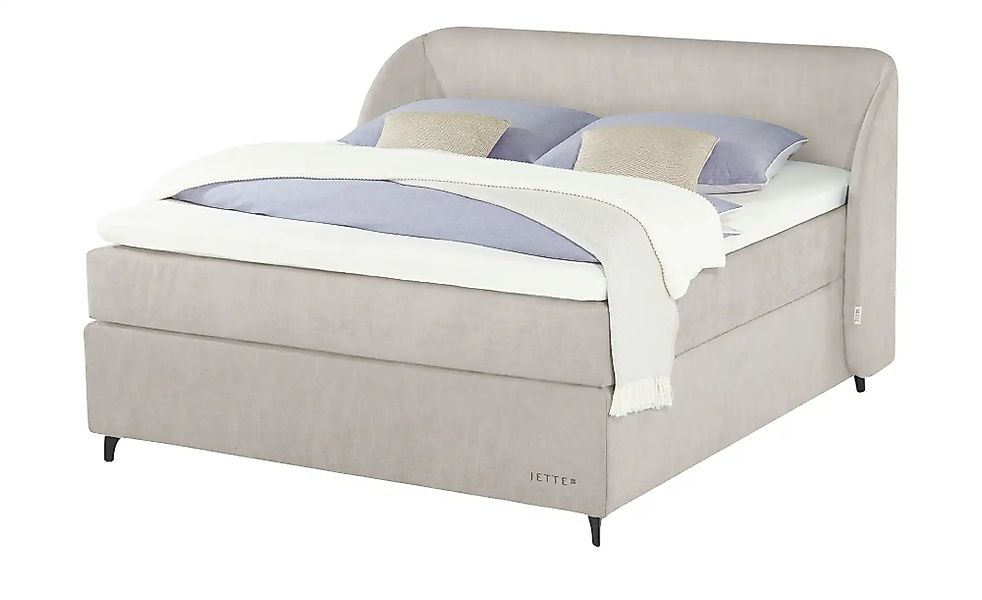 Jette Home Boxspringbett  Jette Embrace ¦ beige ¦ Maße (cm): B: 218 H: 126, günstig online kaufen