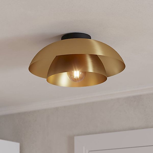 Deckenleuchte Cenciara, messing gebürstet günstig online kaufen